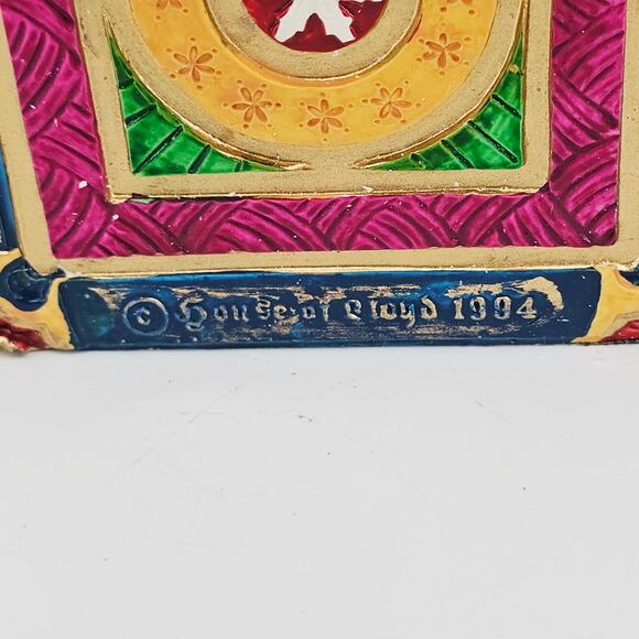 NICHOLAS MUSIC BOX 1994 HOUSE OF LLOYD CHRISTMAS AROUND THE WORLD BOX WORKING - Picture 5 of 9